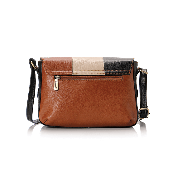 Havana * Black * Beige Leather Cross Bag