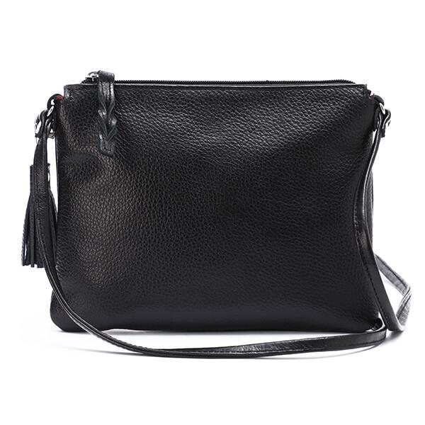 Black Envelope Cross Body Bag