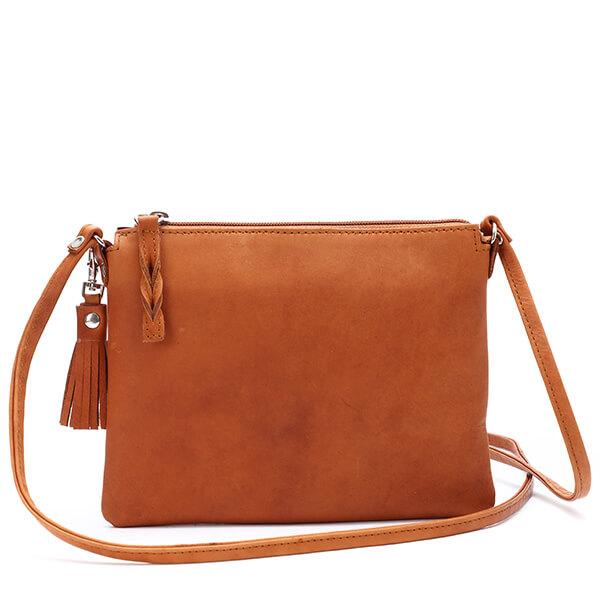 Vintage Havana Envelope Cross Body Bag