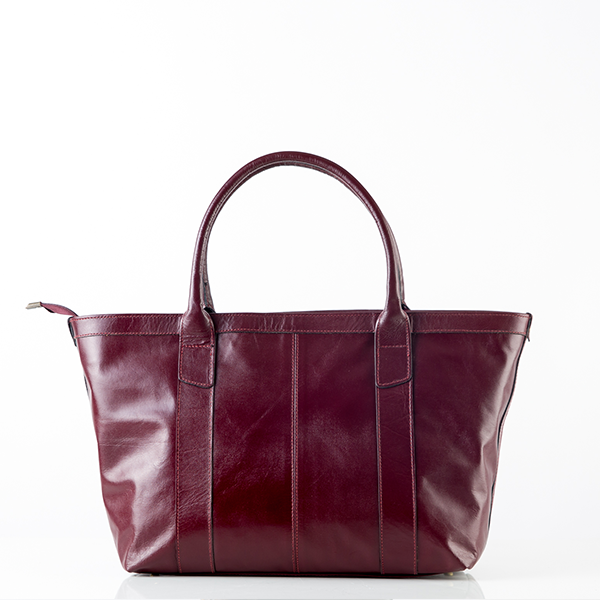 Burgundy Tote Bag