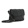 Black Croc Leather Cross Bag