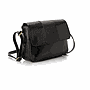 Black Lizard Leather Cross Bag