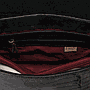 Black Metallic Leather Cross Bag