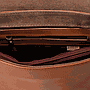 Havana Matt Leather Cross Bag