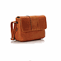 Vintage Havana Leather Cross Bag