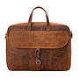 Unisex Vintage Havana Laptop Bag