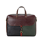 Unisex Multicolored Croc Laptop Bag