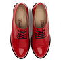 Red Lace Up Oxfords